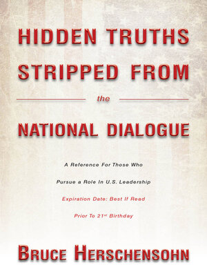 cover image of Hidden Truths Stripped From The National Dialogue